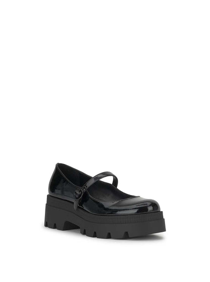 Uvelia Lug Loafer in Black