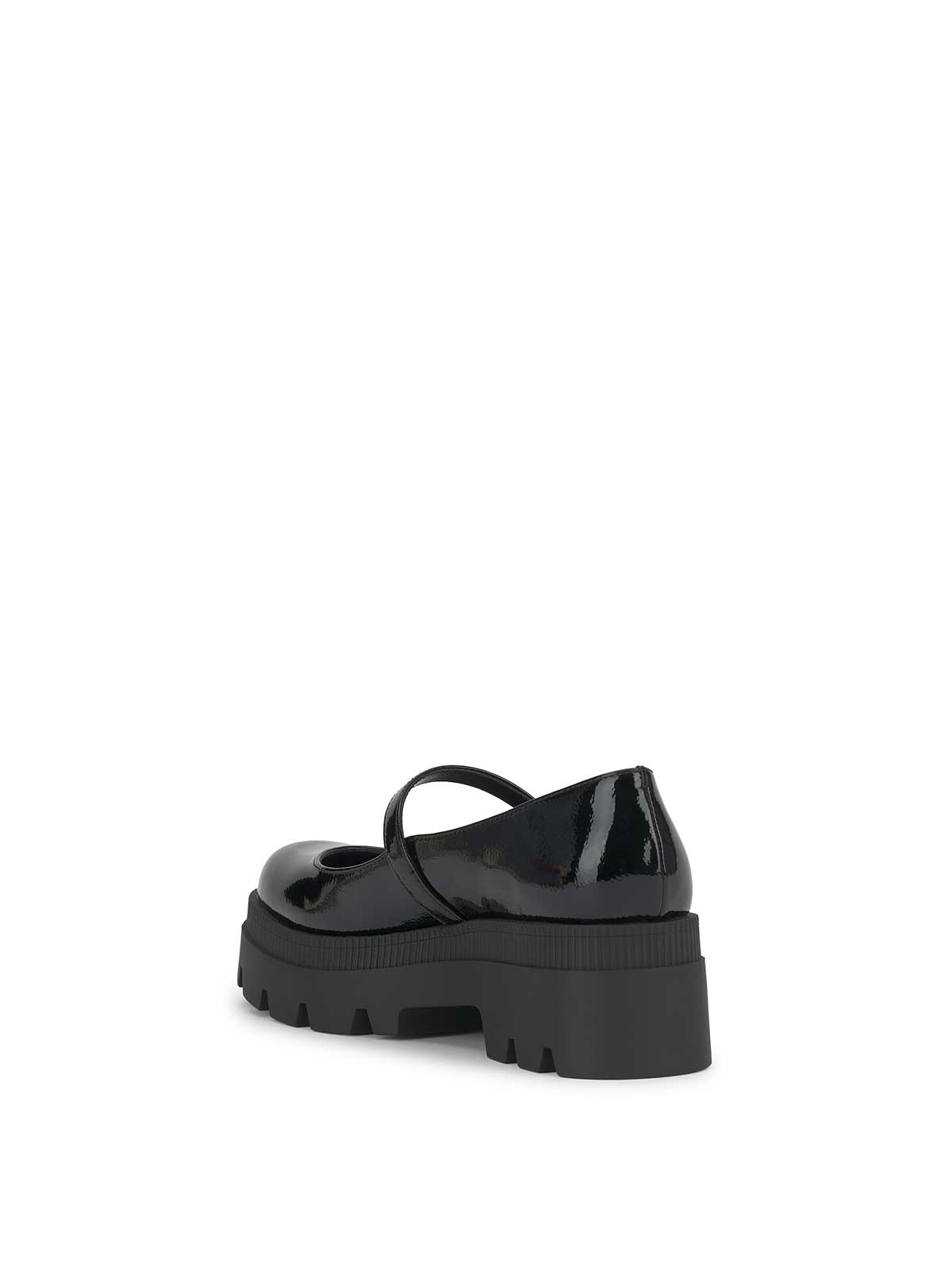 Uvelia Lug Loafer in Black