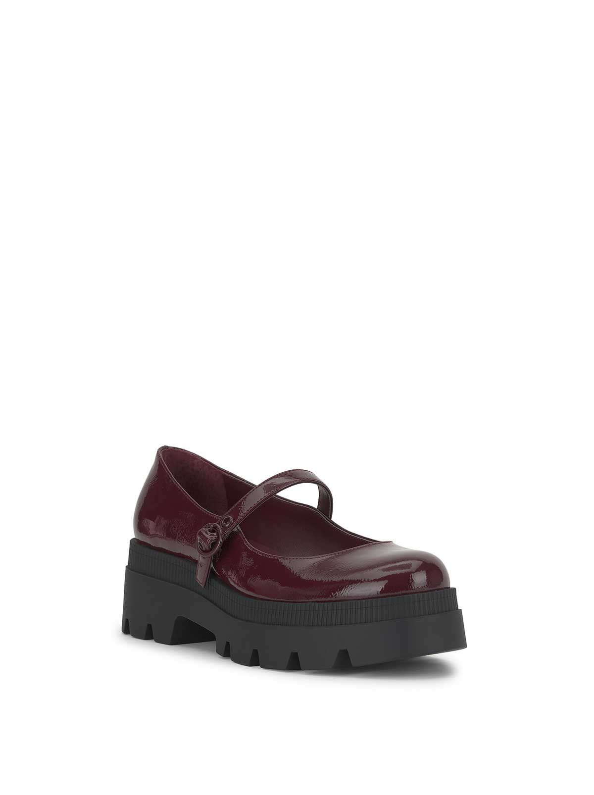 Uvelia Lug Loafer in Dark Cherry