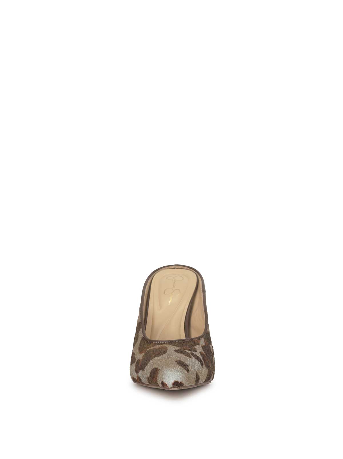 Wilix High Heel Mule in Miley Cow Print