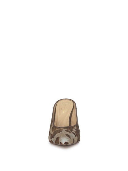 Wilix High Heel Mule in Miley Cow Print