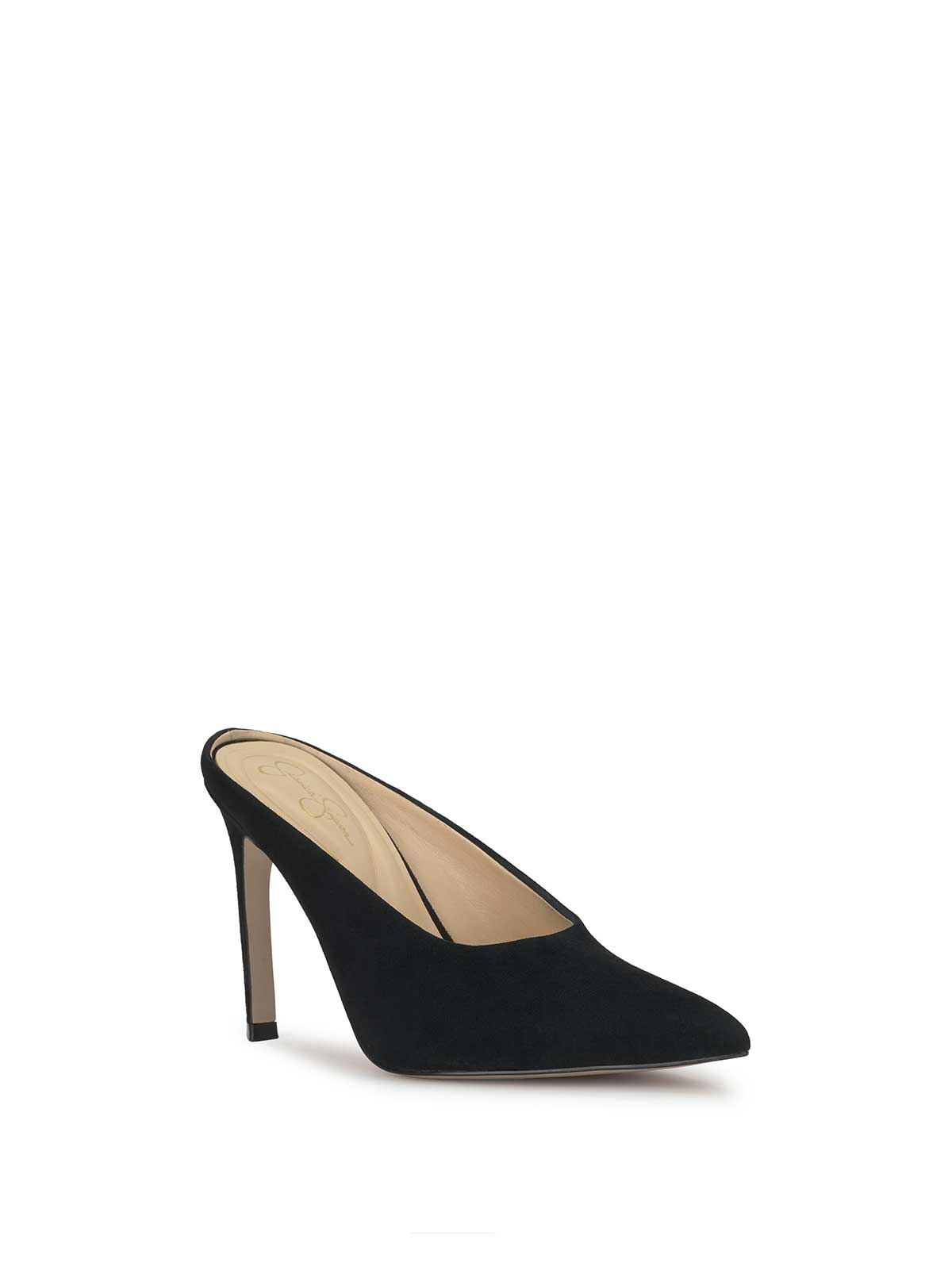 Wilix High Heel Mule in Black
