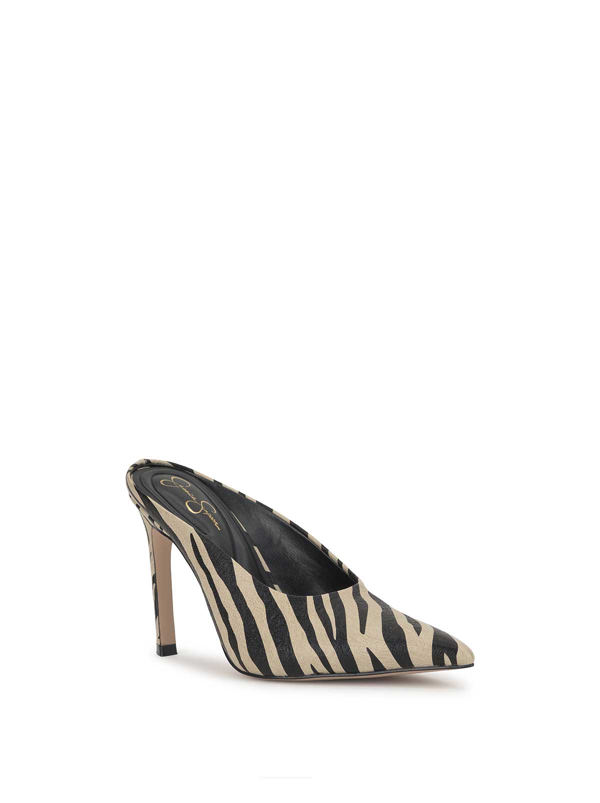 Wilix High Heel in Brown Zebra