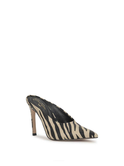 Wilix High Heel in Brown Zebra