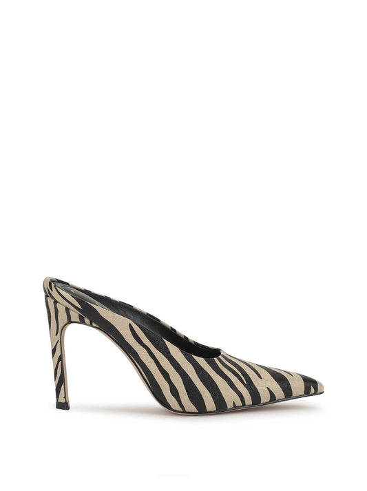 Wilix High Heel in Brown Zebra