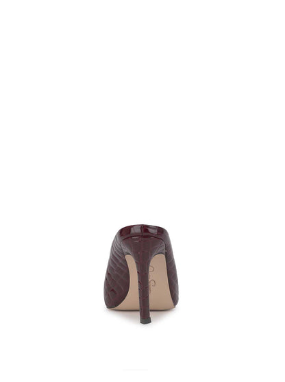 Wilix High Heel in Cherry Mahogany