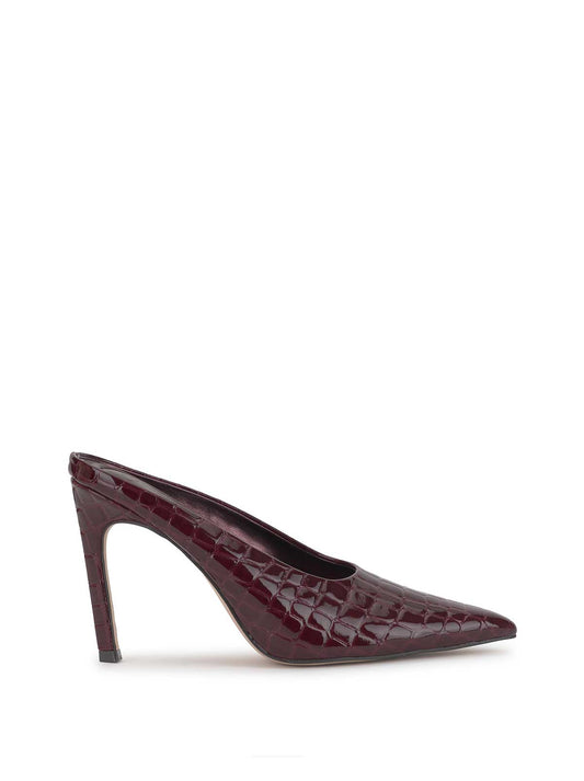 Wilix High Heel in Cherry Mahogany