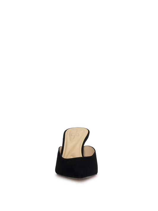 Xia Pointed-Toe Mule in Black