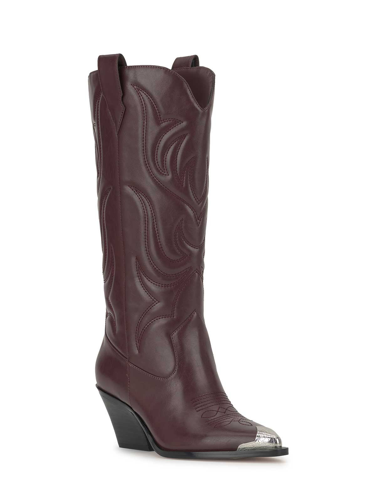 Zuliena Boot in Cherry Mahogany