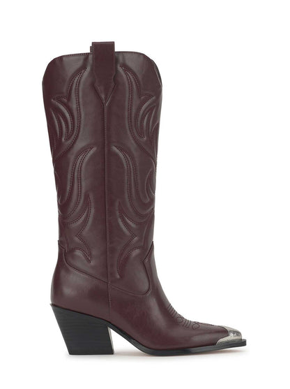 Zuliena Boot in Cherry Mahogany