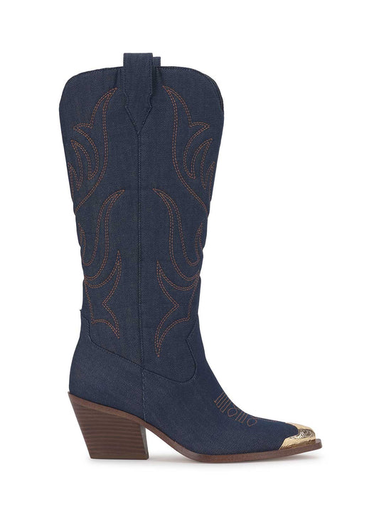 Zuliena Boot in Indigo