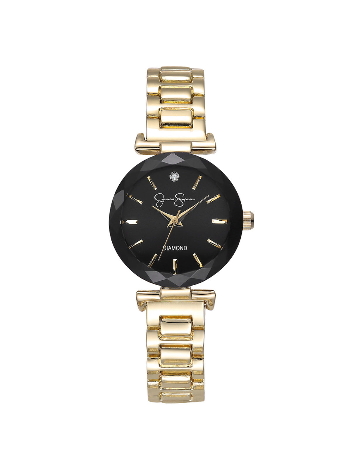 Diamond Dial Bracelet Watch in Gold