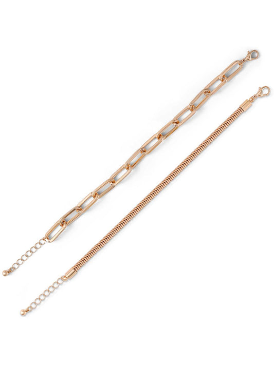 Gold Trio Bracelet Set