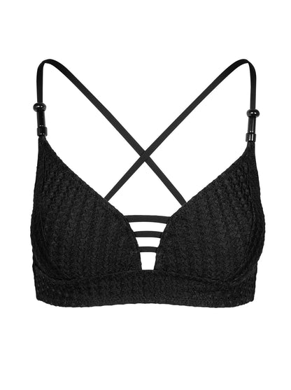 Cropped Cami in Black