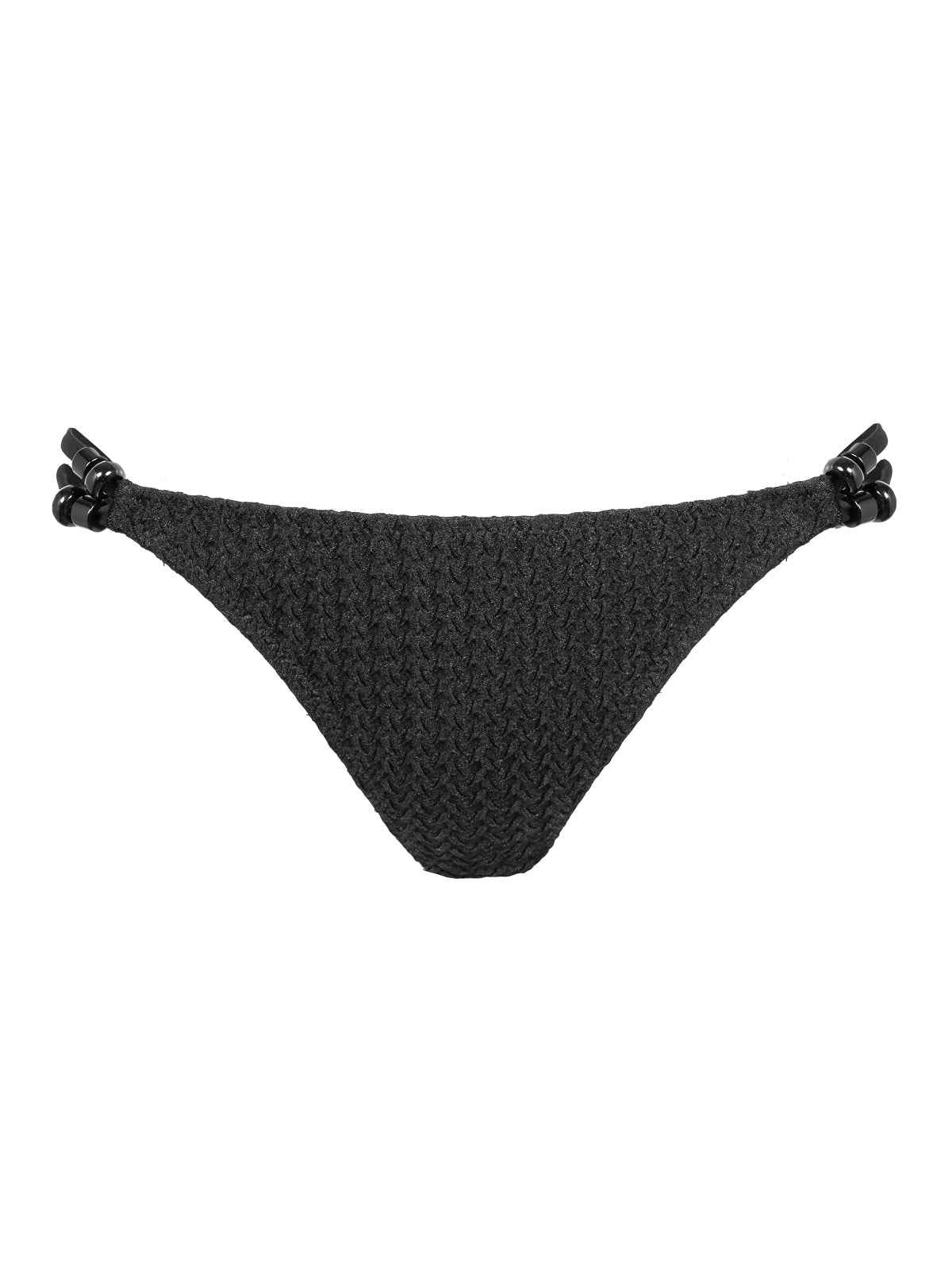 Strappy Bikini Bottom in Black