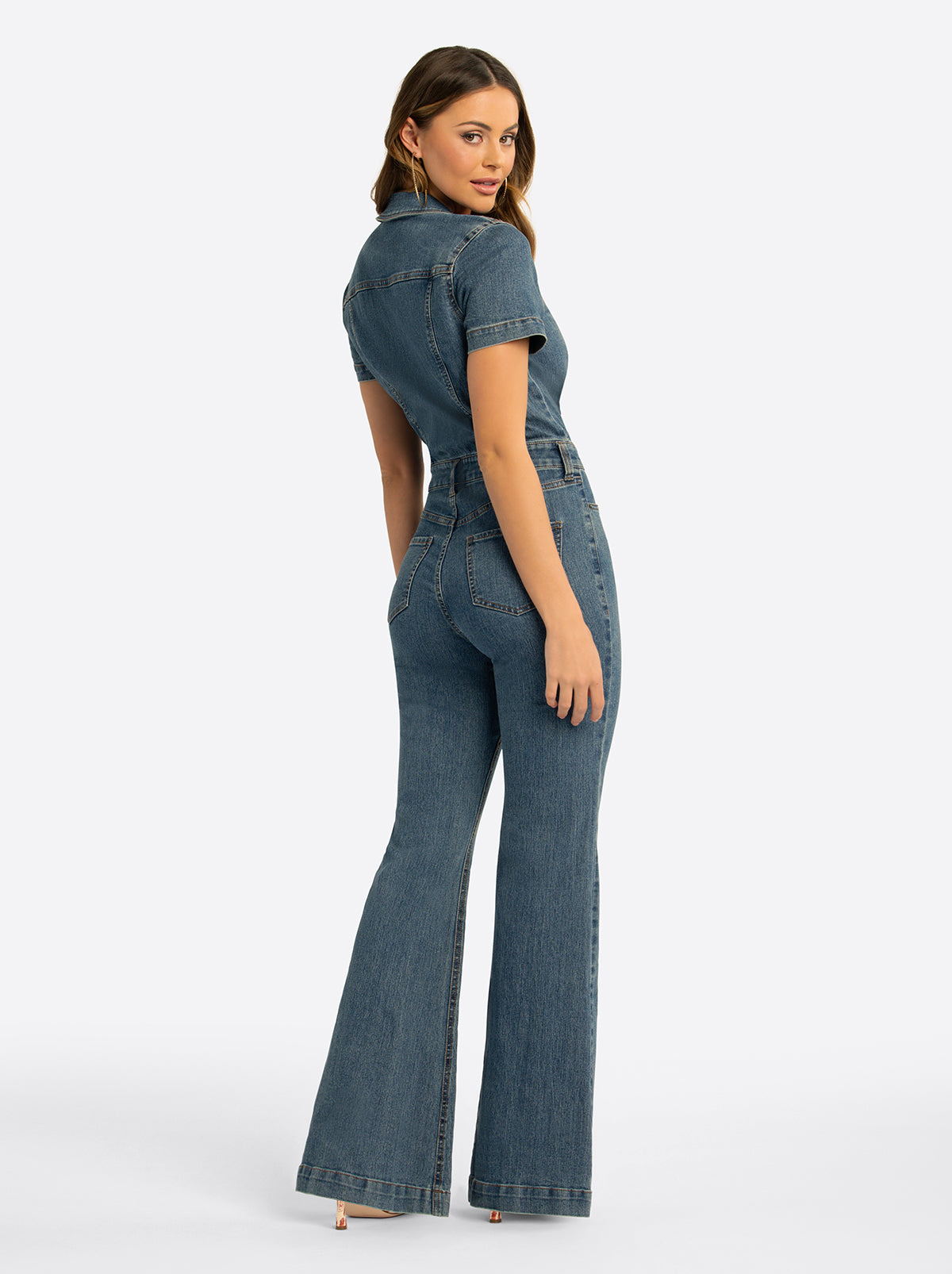 JS Jessica Simpson Lyra Jumpsuit in Reflector
