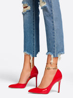 Prizma D'Orsay Pump in Red Patent