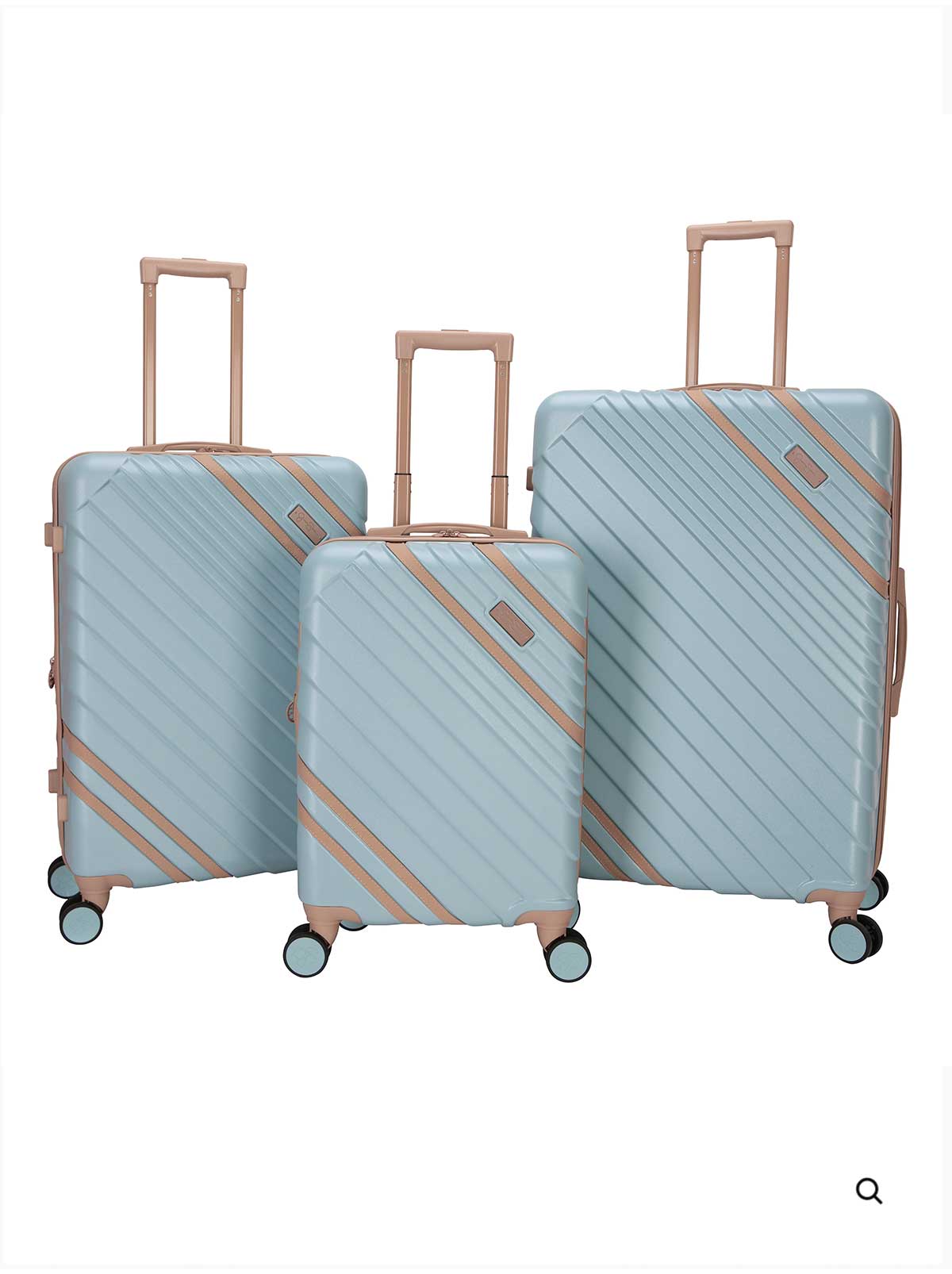 Lorelai Luggage Collection in Aquifer