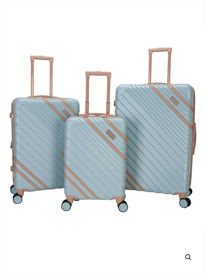 Lorelai Luggage Collection in Aquifer