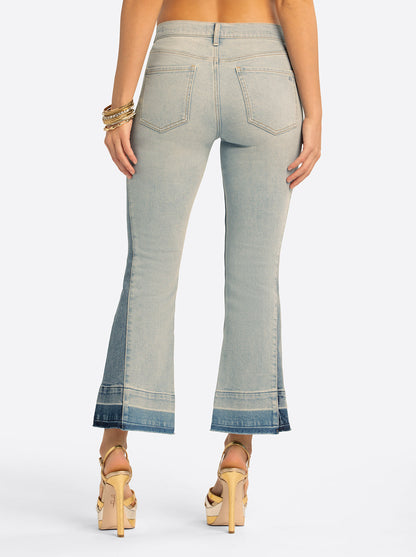 JS Jessica Simpson Plano Ankle Flare Jean in Edgewater