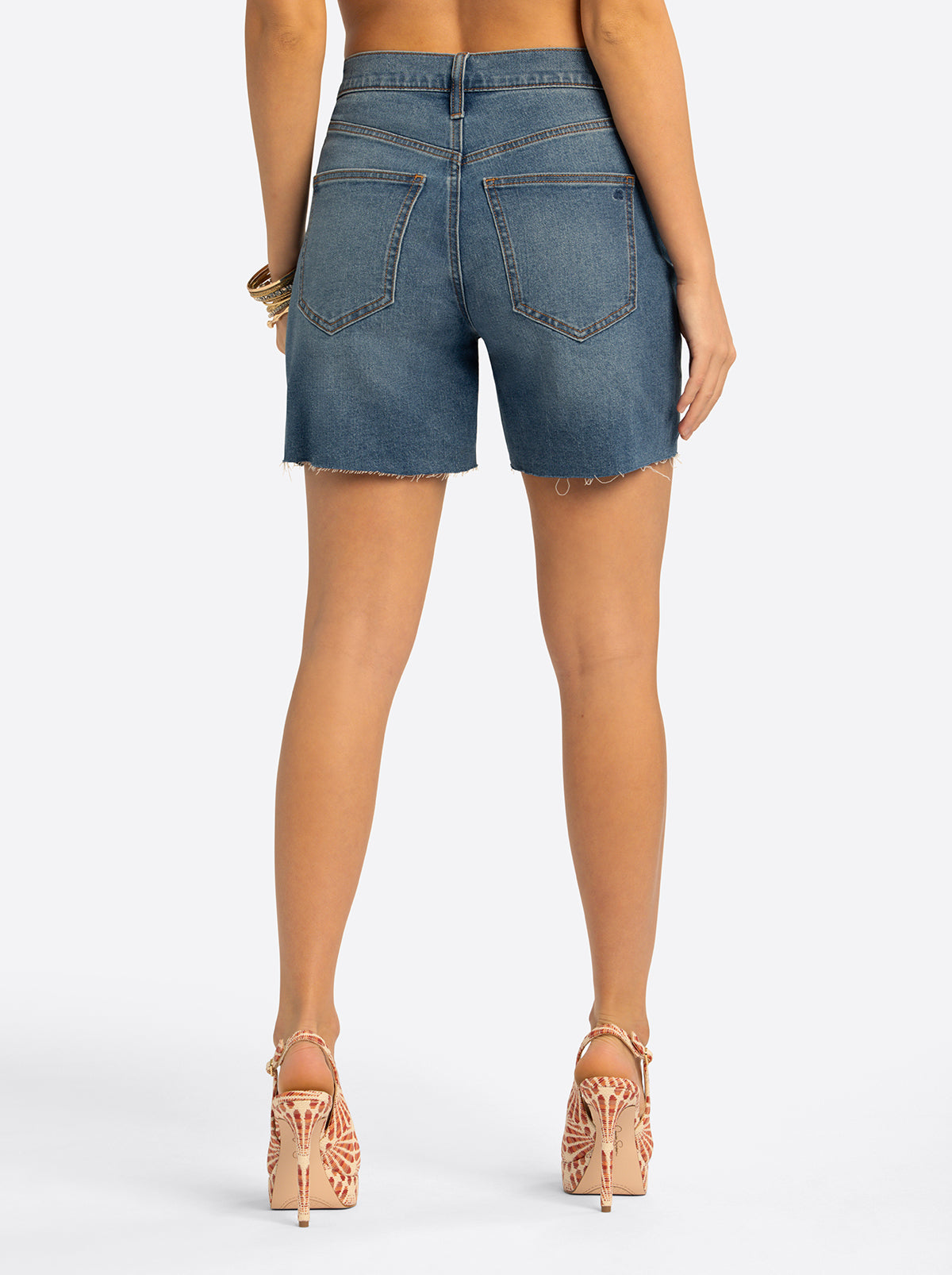 JS Jessica Simpson San Antonio Bermuda Shorts in Seashell
