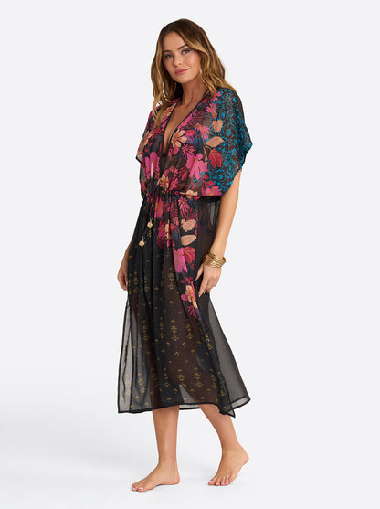 Long  Dress Cover Up in Swipe Right