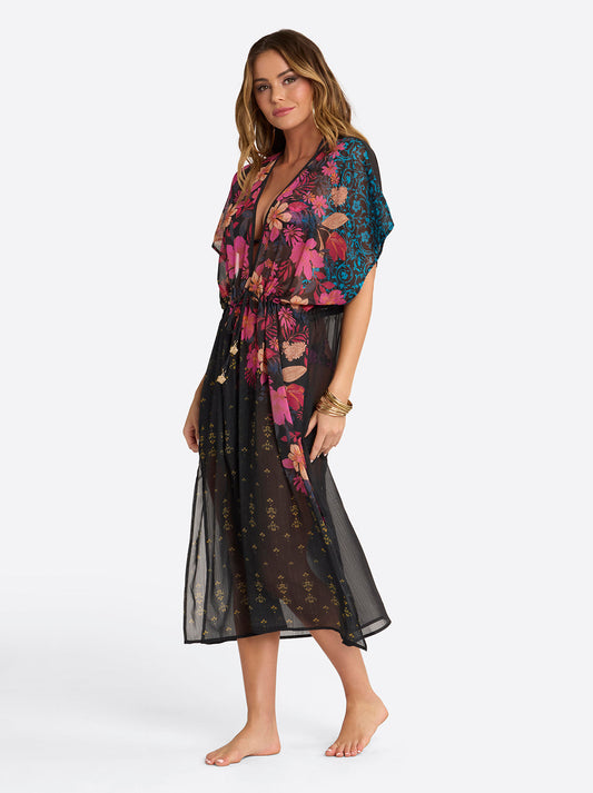 Long  Dress Cover Up in Swipe Right